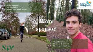 Hardlopers van de LuCie Sponsorloop