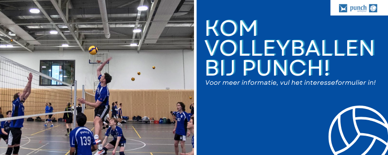 Volleybal uitproberen? Dat kan!